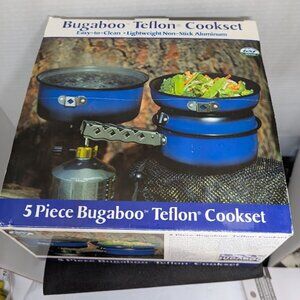 GSI Bugaboo 5 piece Camping teflong Cooking Kit